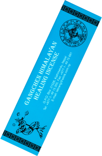 Купить Благовоние Gangchen Himalayan Healing Incense, 20 палочек по 13,5 см в интернет-магазине Менла